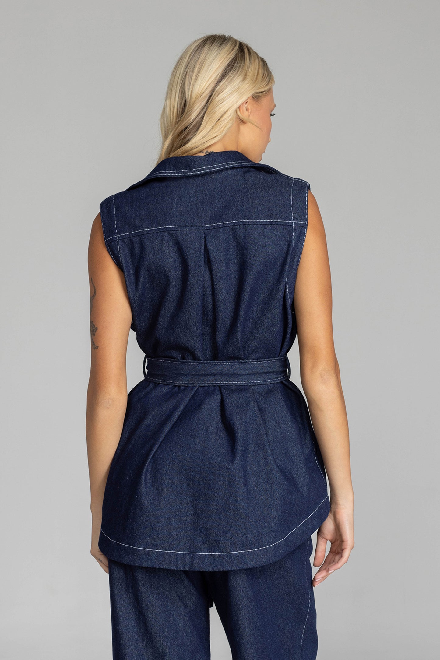 Kent Vest / Blue Denim