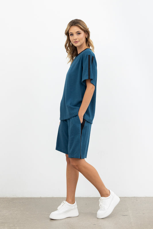 Live Life Top / Petrol