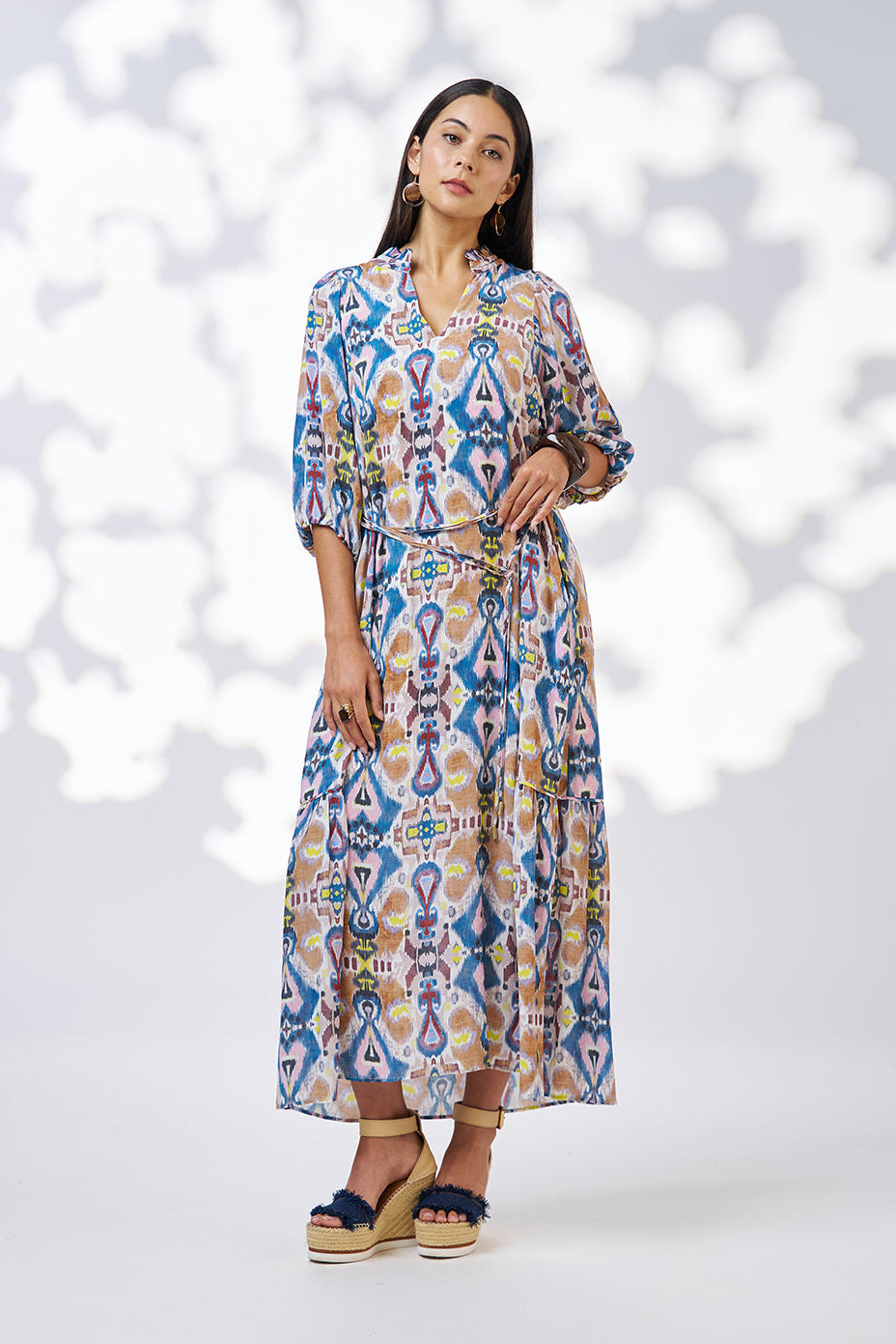 Tia Midi Dress / Multi