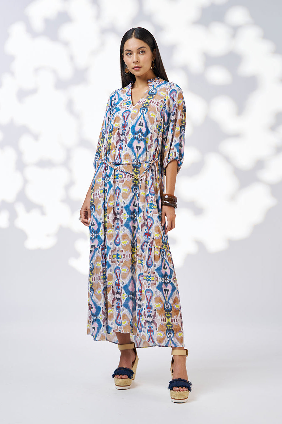Tia Midi Dress / Multi