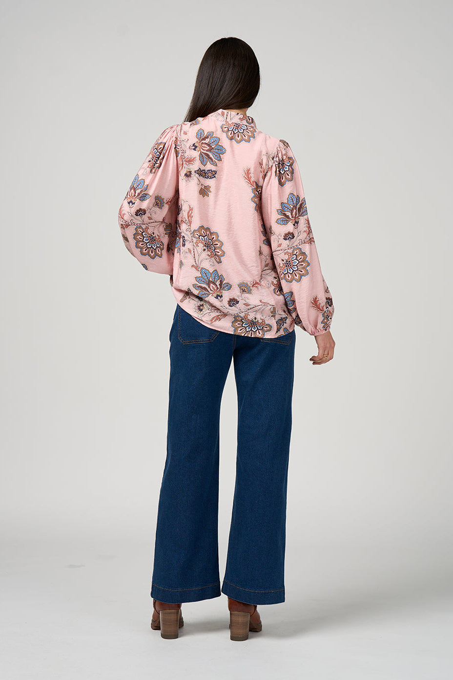 Versailles Blouse / Blush Multi