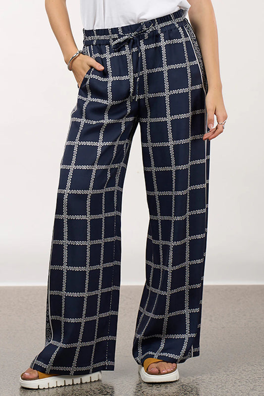 Lyrical Pant / Navy Bone