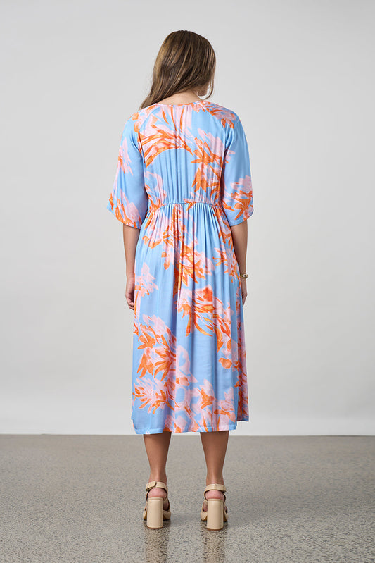Solarize Dress / Sky Multi