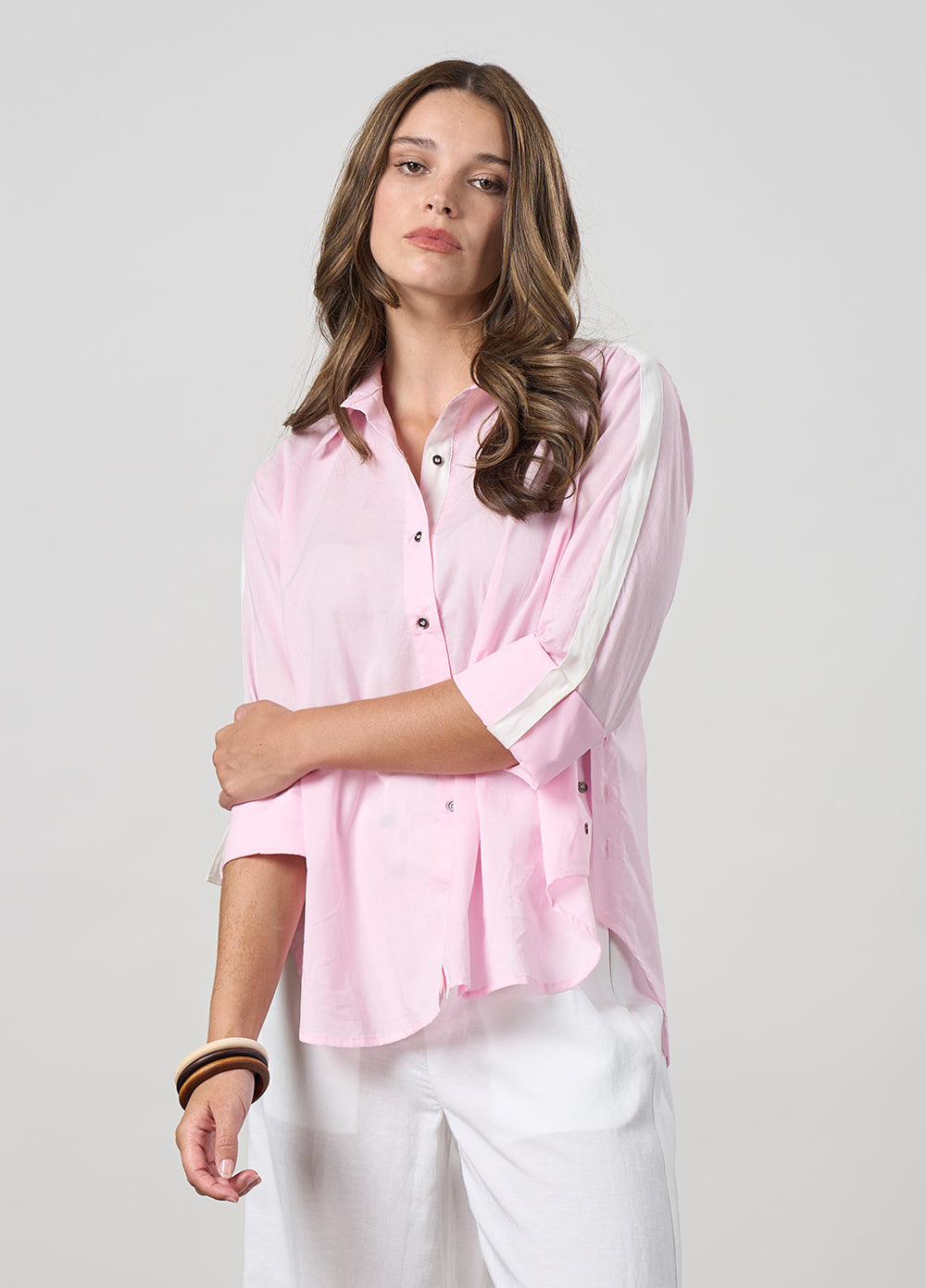 Breeze Shirt / Ice pink
