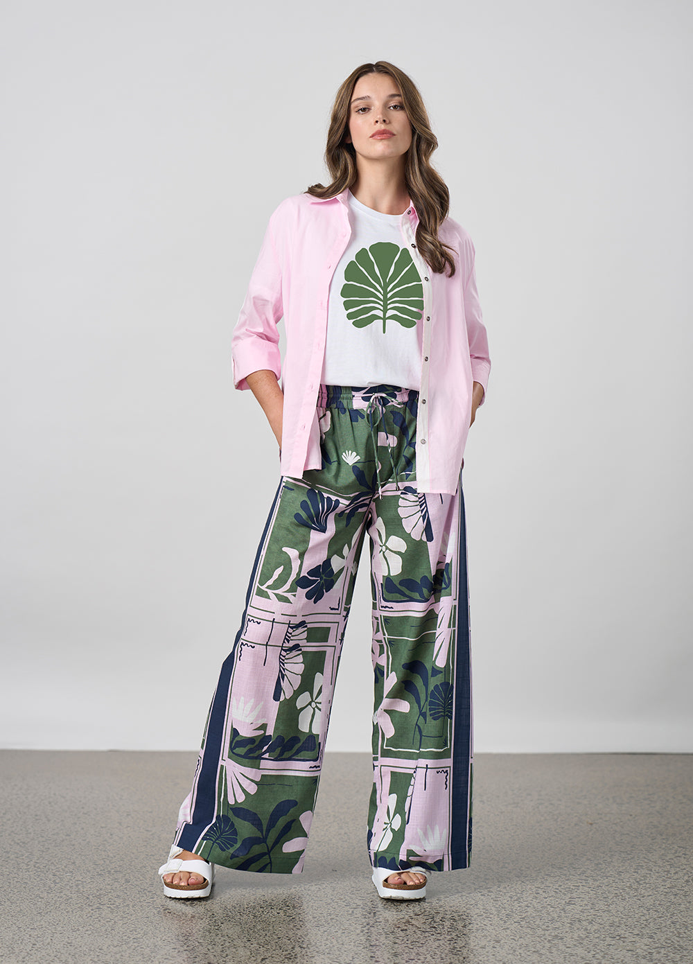 Breeze Shirt / Ice pink