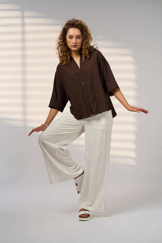 Horizon Pant / Silk White