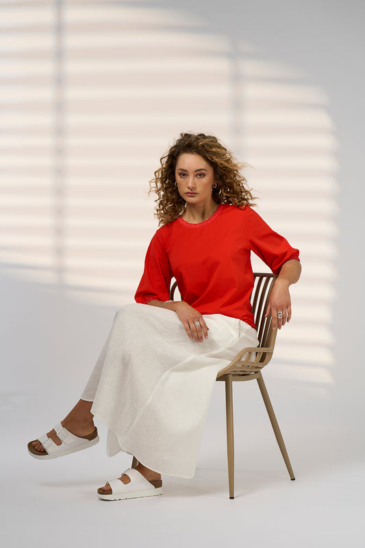 Esplanade Tee / Blood Orange