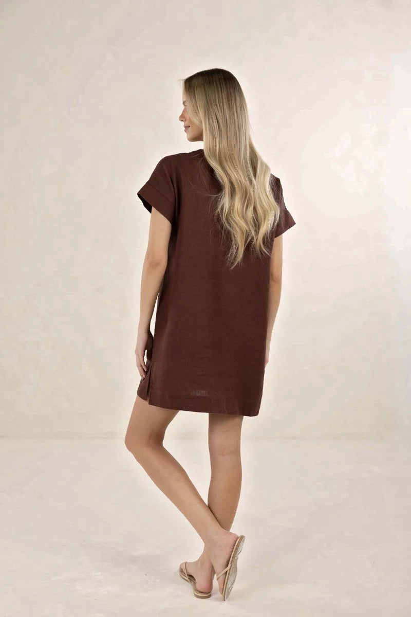 Yana Dress / Chocolate