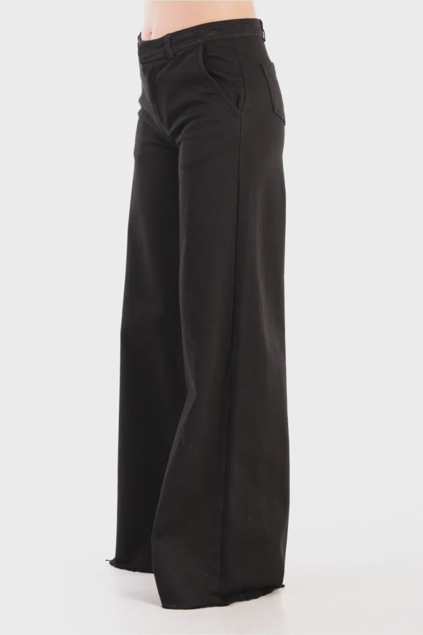 Wednesday WideLeg Pant /Black