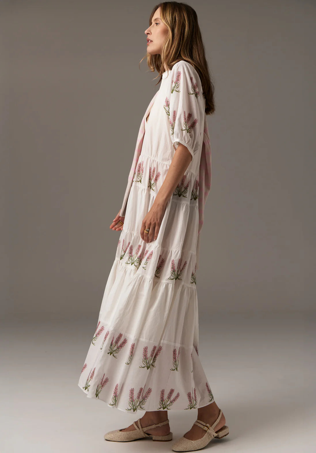 Windsor Tiered Dress/Windsor print