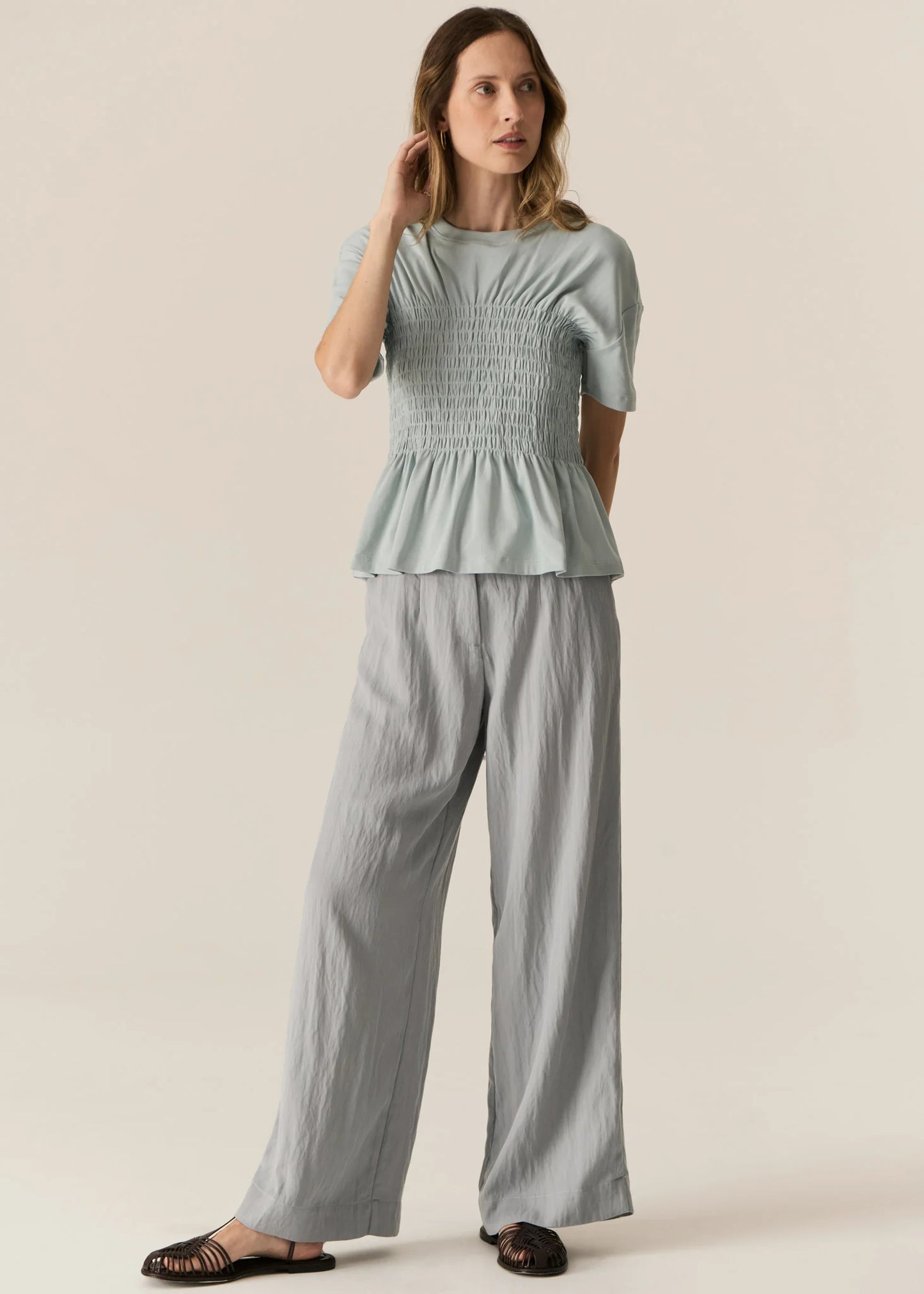 Faire Belt Pant / Sky