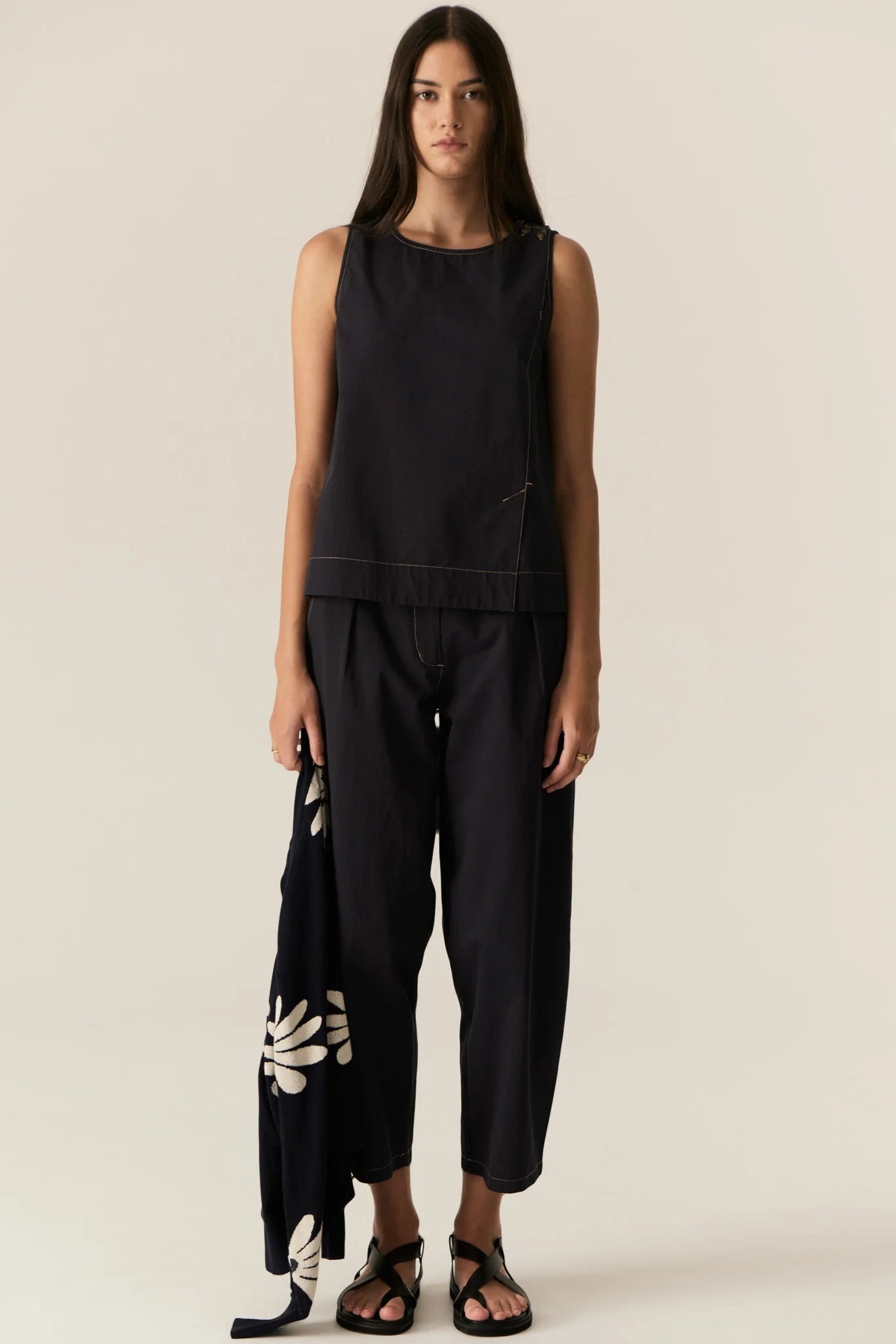 Avrid Barrel Pant / Ink
