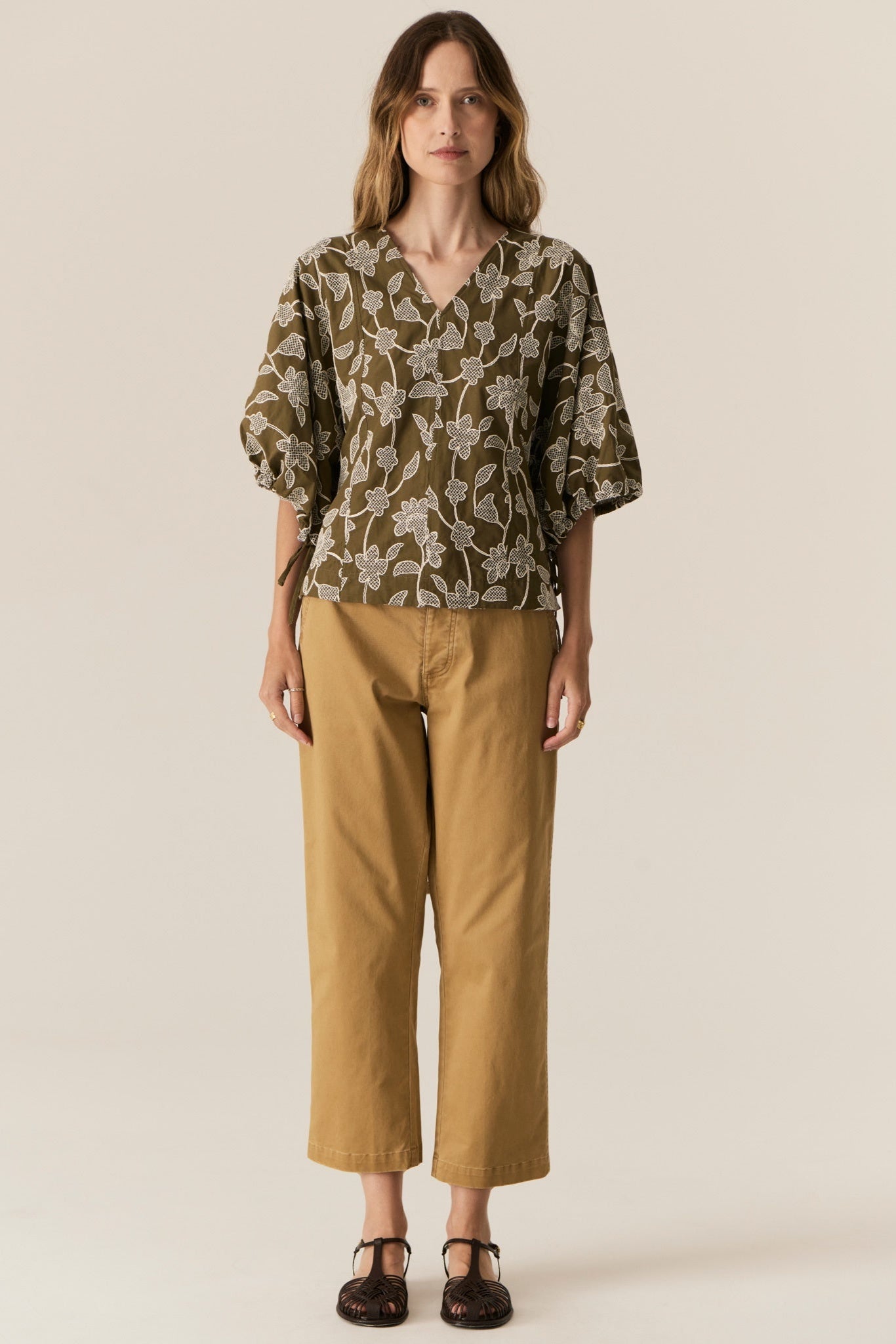 Fern Tapered Pant / Khaki