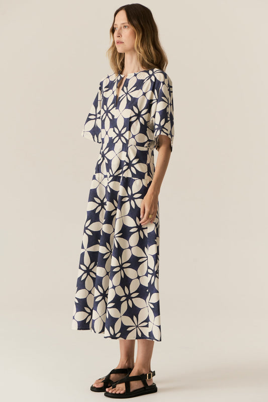 Turin Dress / Blue Turin