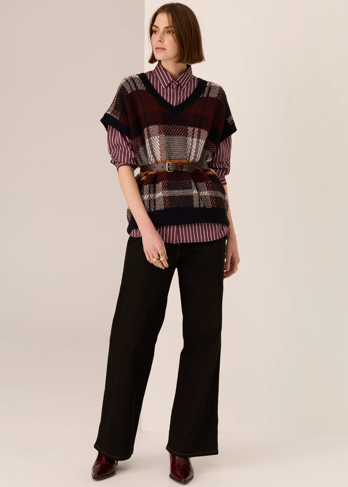 Lana Wide Leg Jean / Black