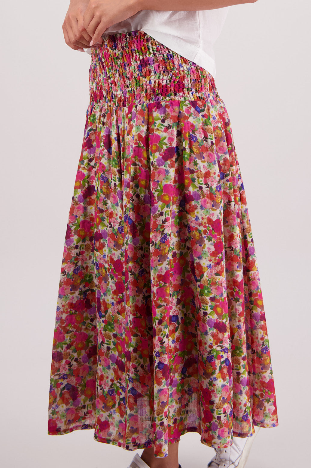 Pandora Skirt / Bright Floral