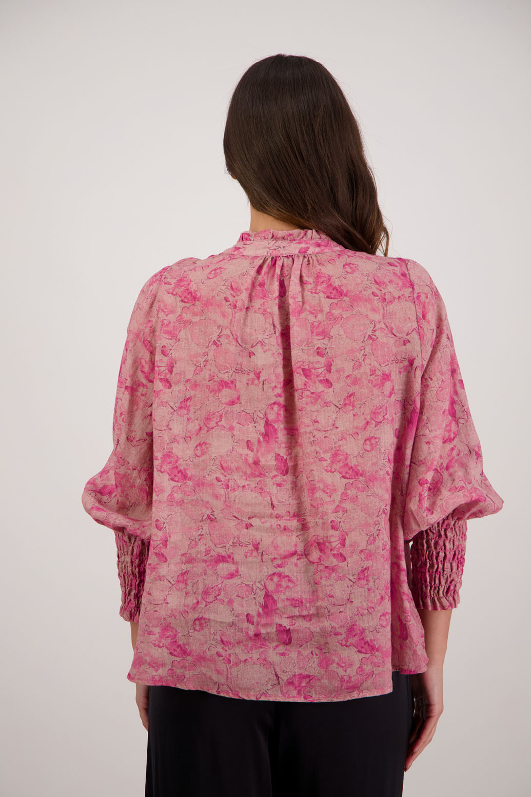 Raewyn Shirt / Pink Floral