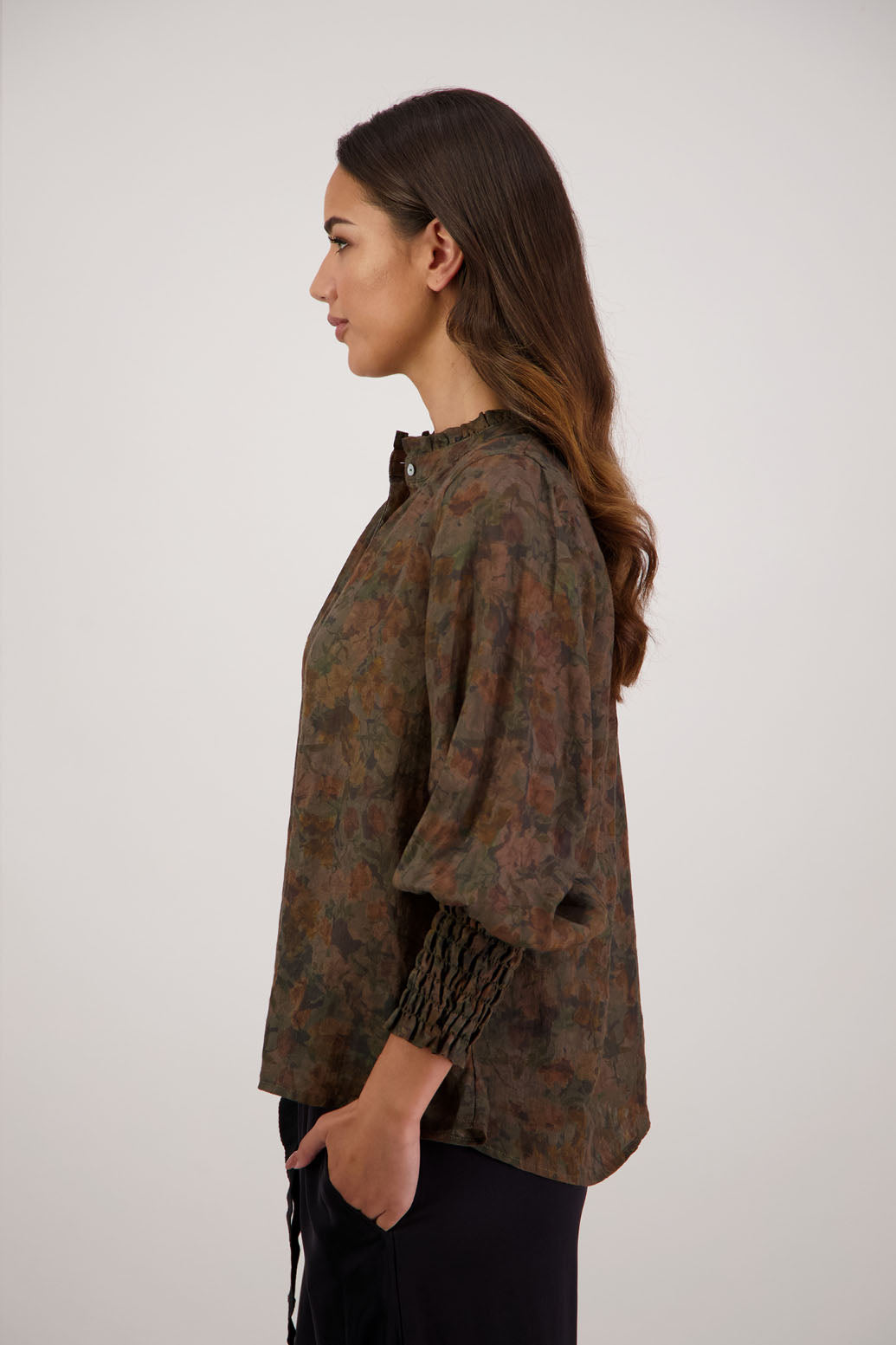 Raewyn Shirt / Vintage Floral