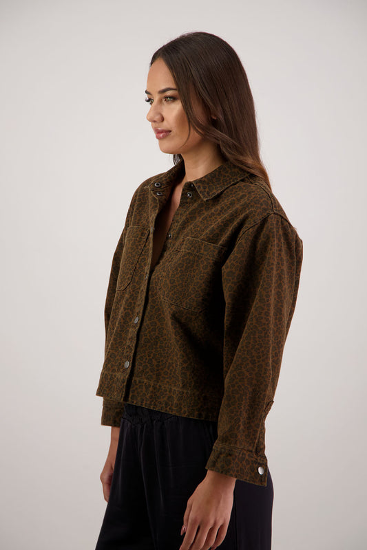 Raff Jacket / Tan Animal