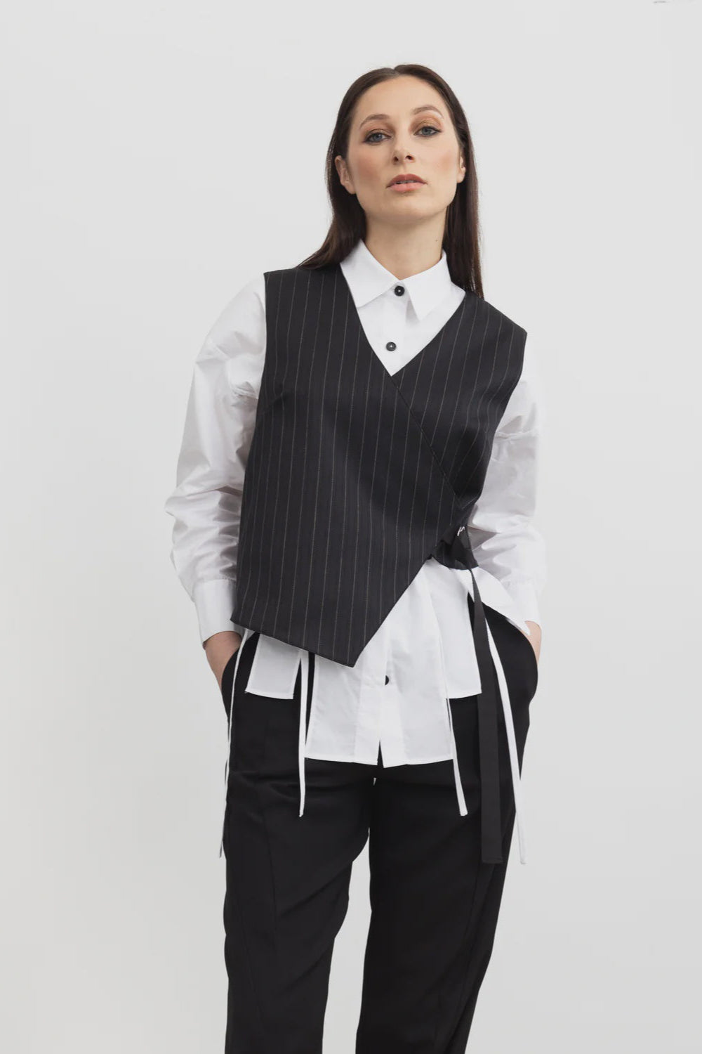 Reversable Reflection Vest / Black