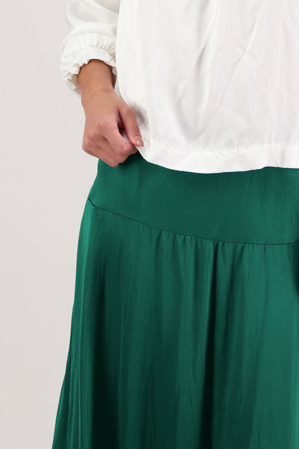 Rosetta Skirt / Emerald
