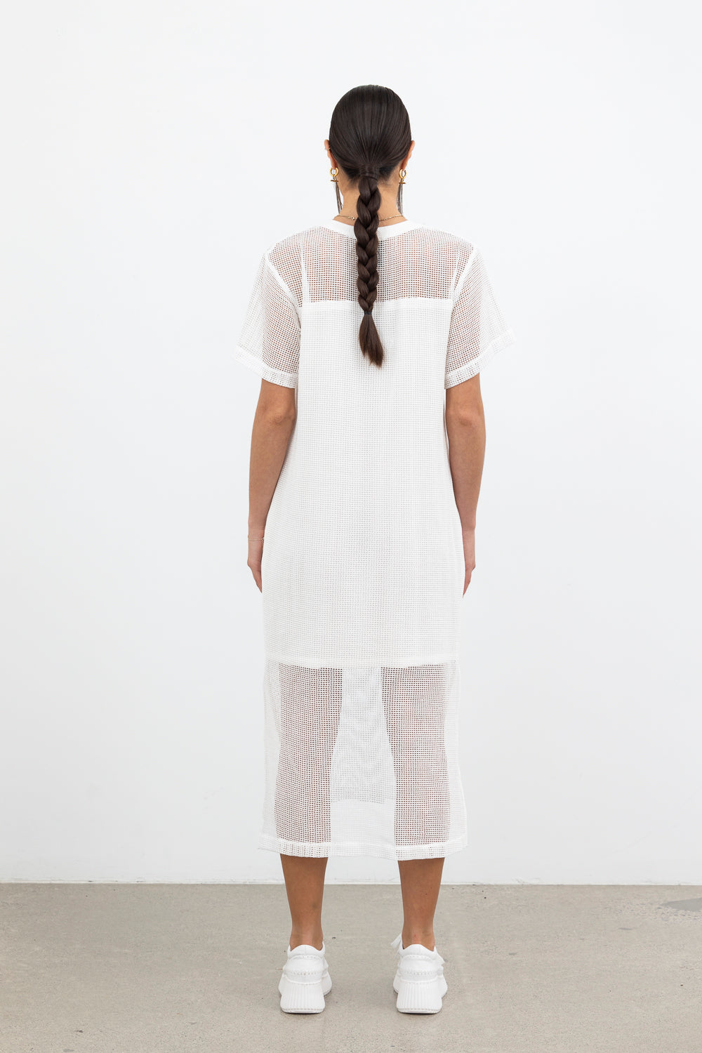 Snapshot Chic Dress / White