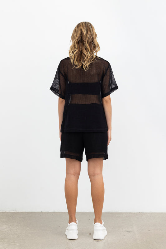 Snapshot Chic Top / Black