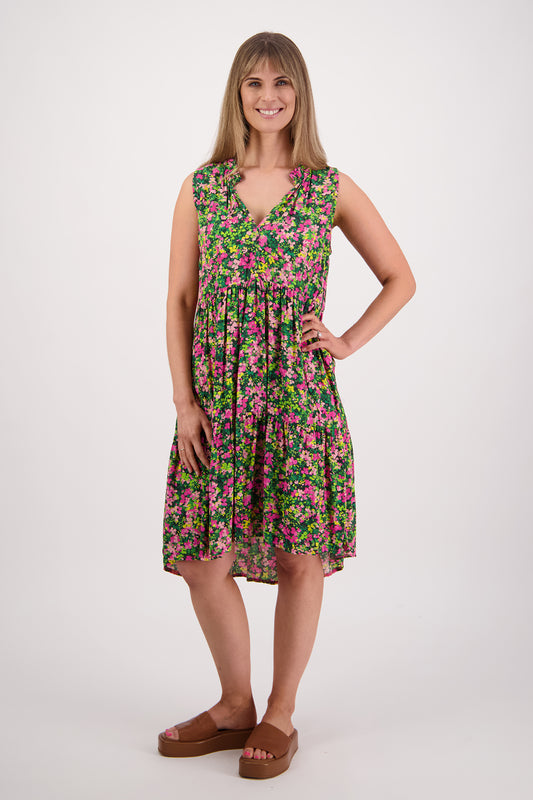 Sabrina Sundress / Pansy