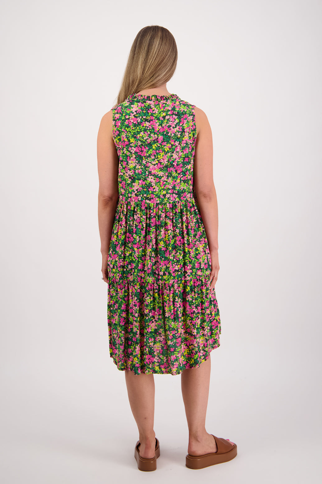 Sabrina Sundress / Pansy