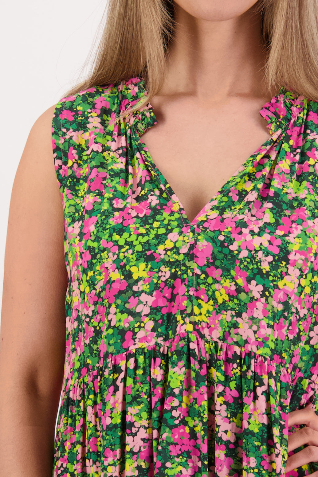 Sabrina Sundress / Pansy