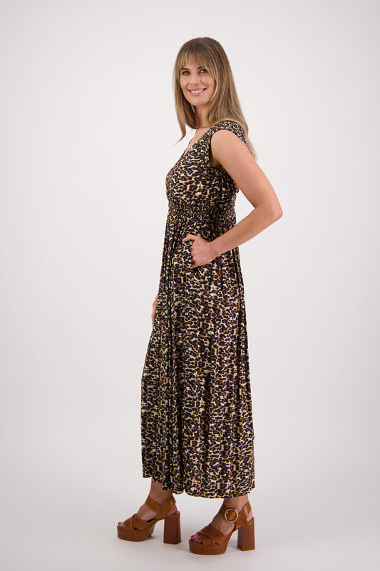 Sapphire Dress / Leopard