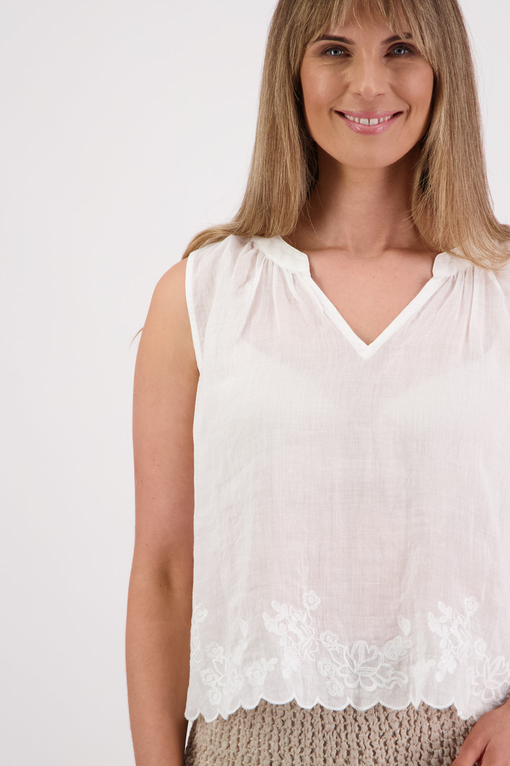 Sara Top / White