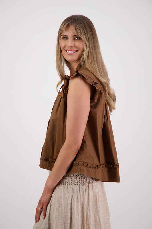 Skye Top / Tan