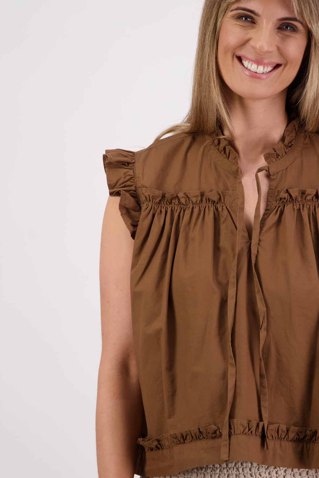 Skye Top / Tan