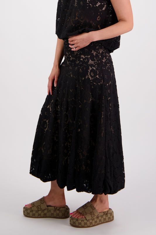 Sparkle Skirt / Black