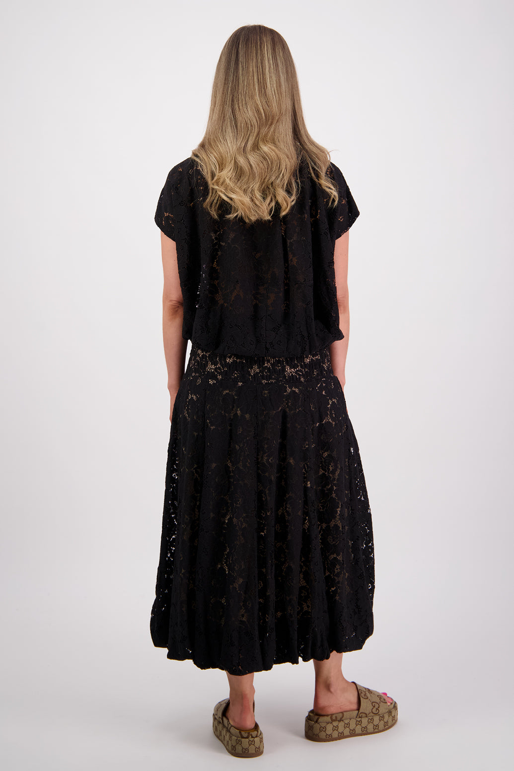 Sparkle Skirt / Black