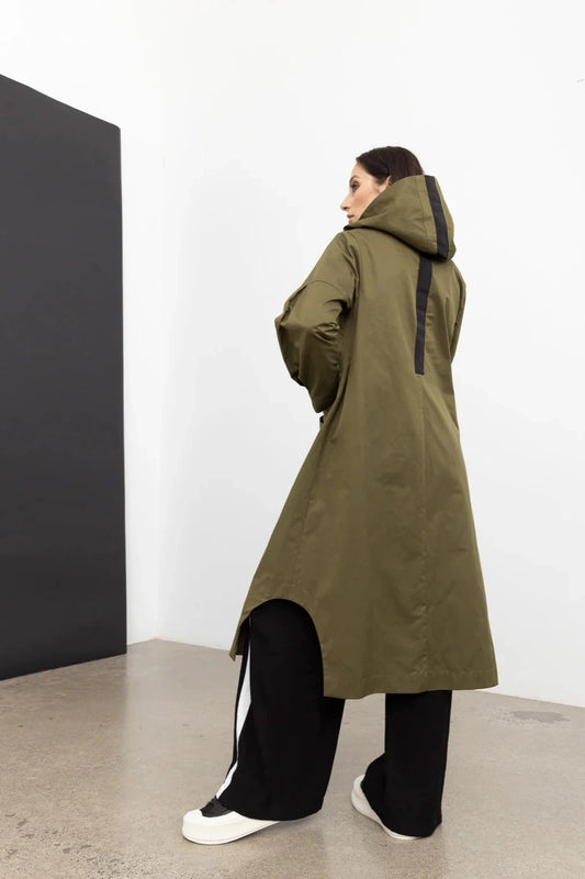 Subconscious Trench Coat / Olive