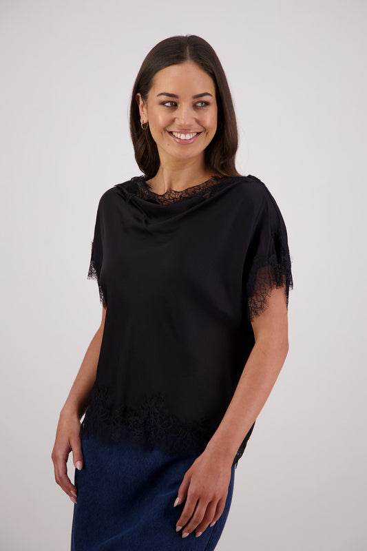 Tabby Top / Black