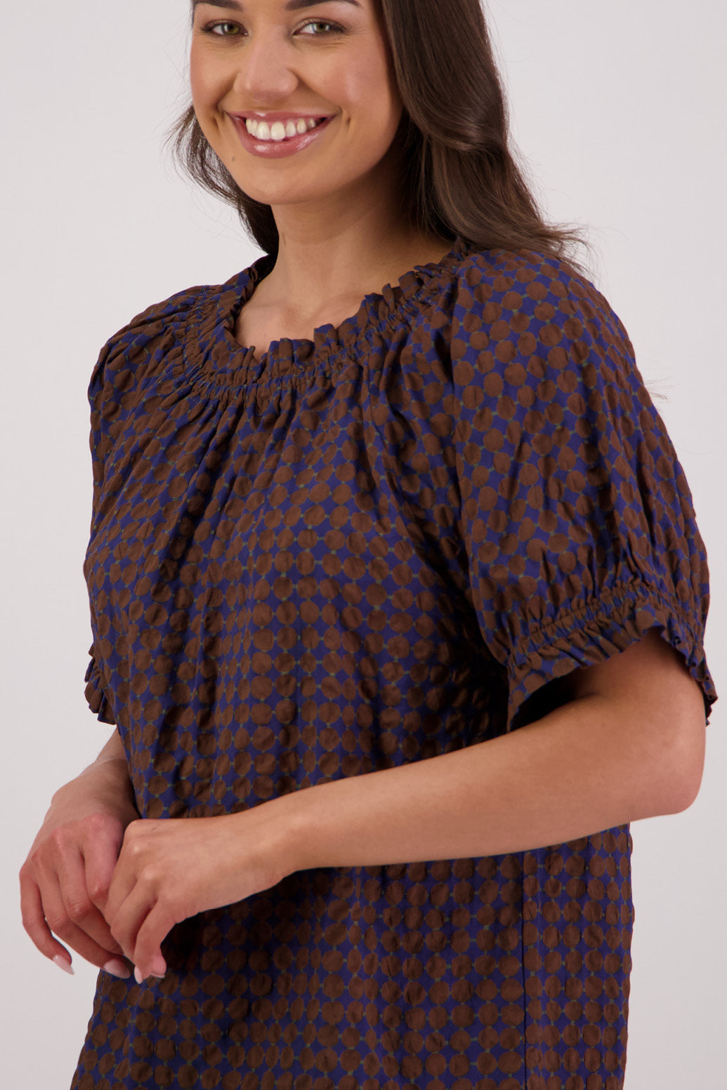 Tammy Top / Brown-Ink