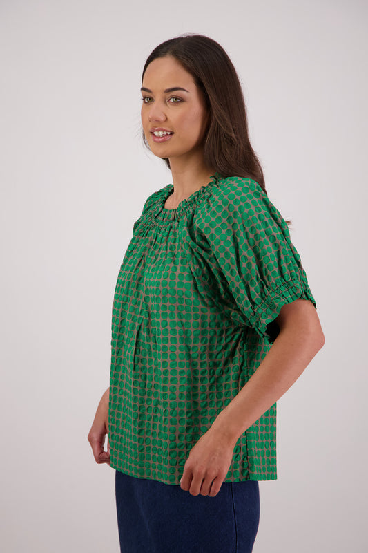 Tammy Top / Grey-Green
