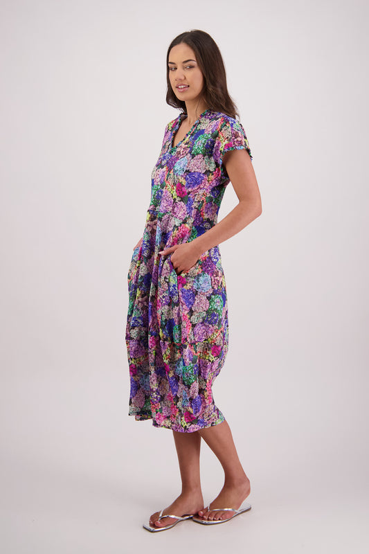 Tori Dress / Hydrangea
