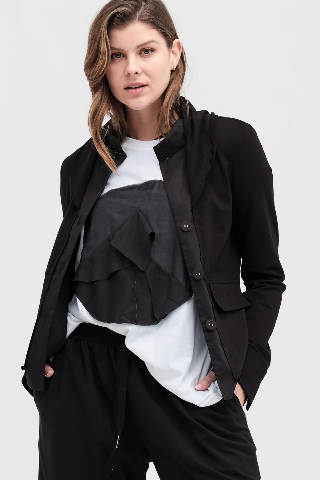 Turned Jacket / Black