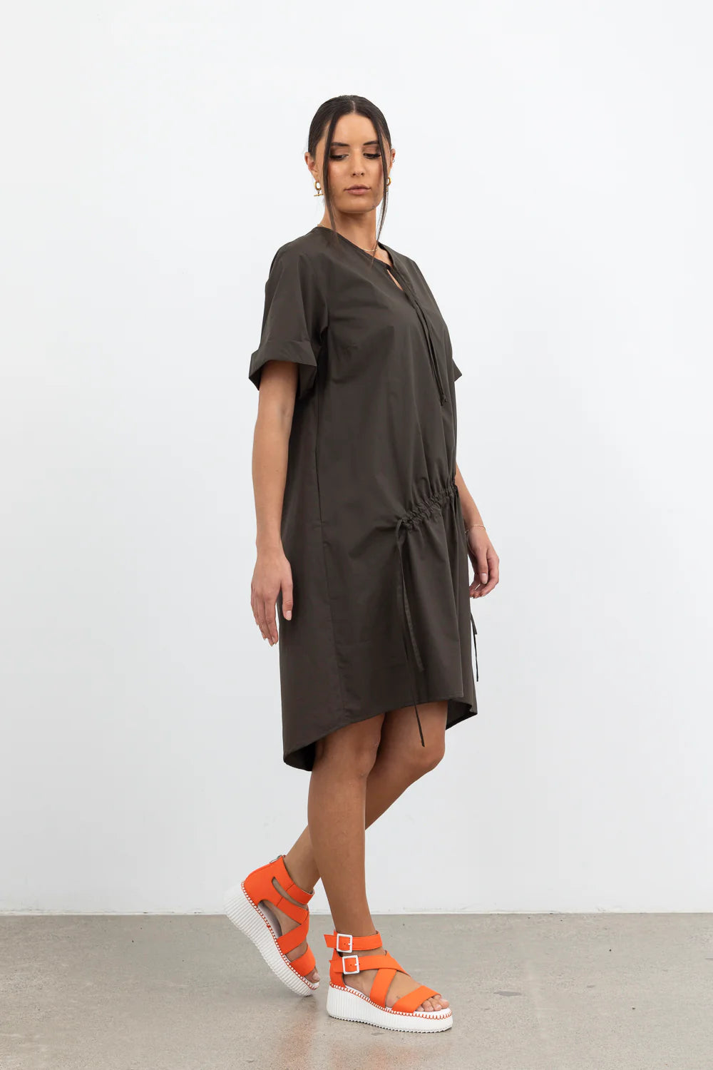 Frame by Frame Dress / Olive