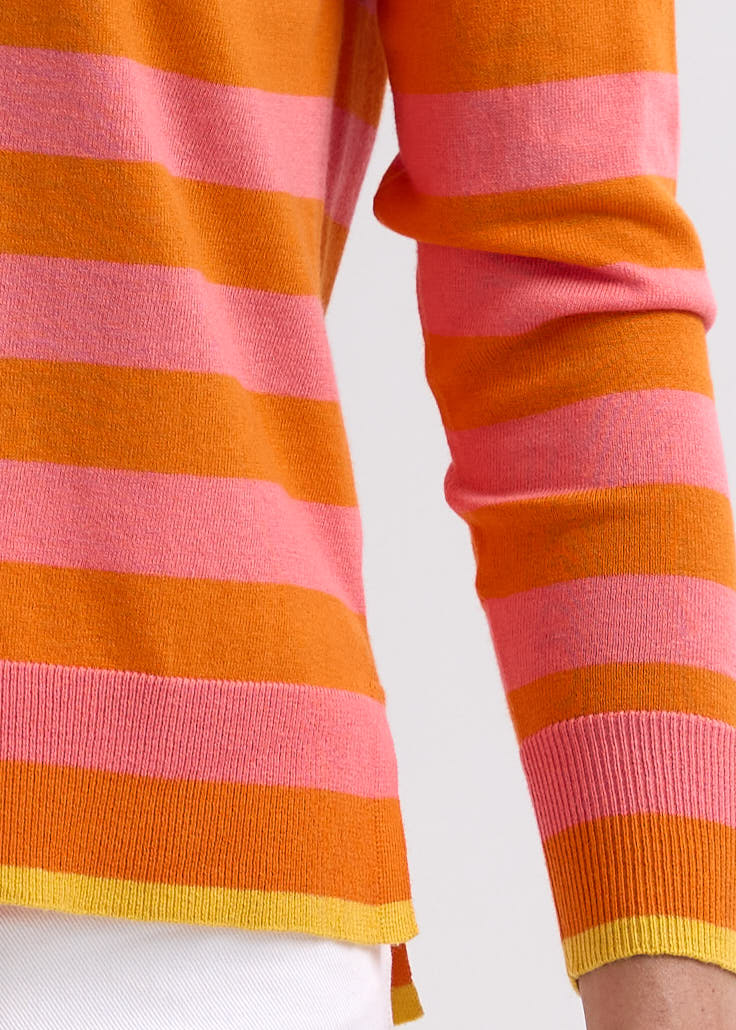 Essential Stripe V / Carrot