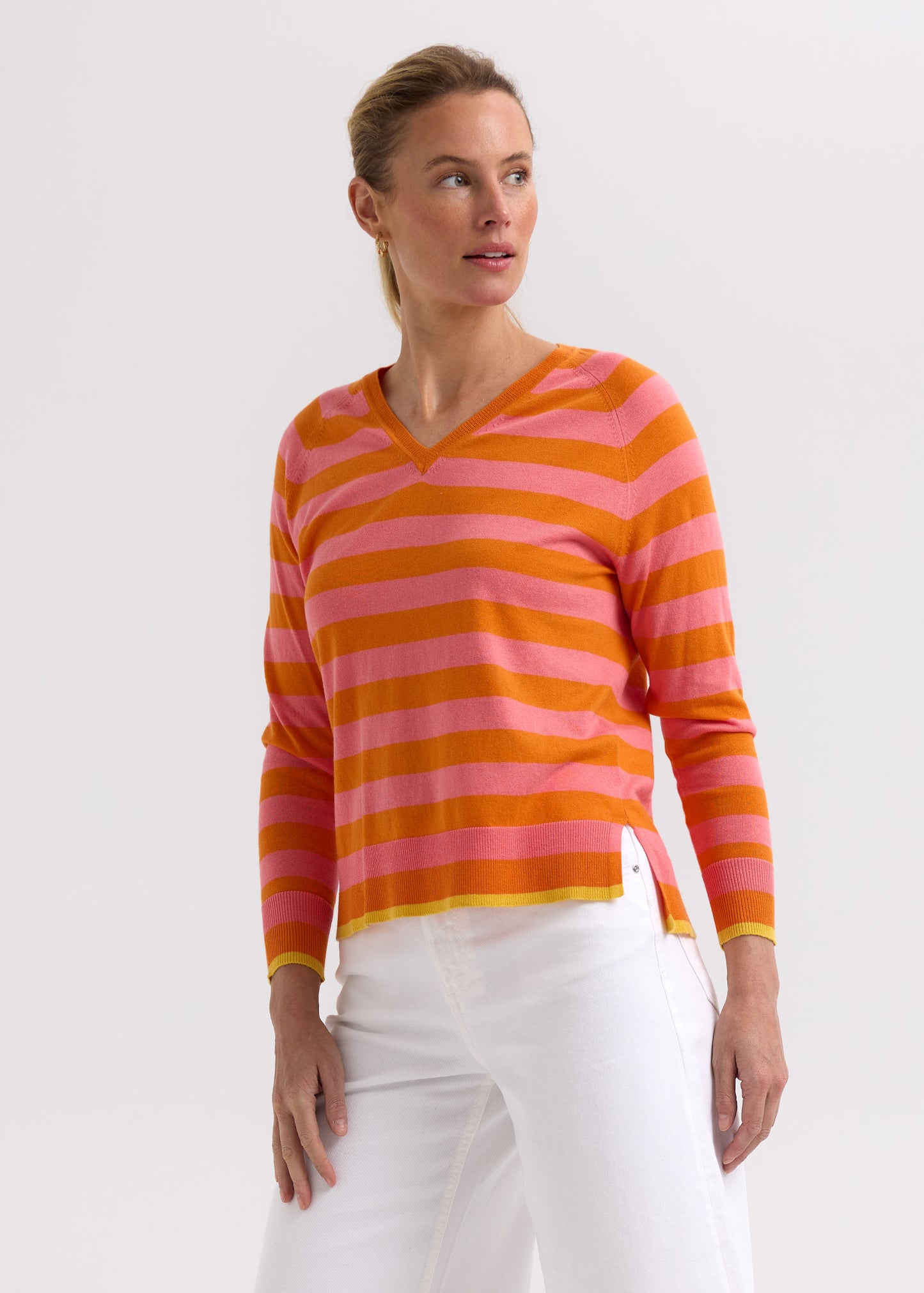 Essential Stripe V / Carrot