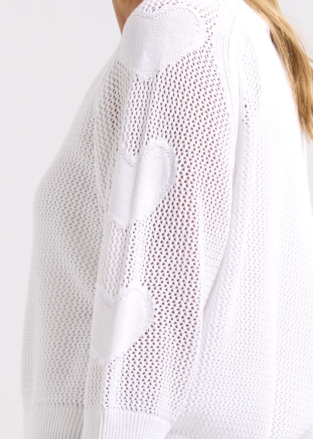 Hearts On My Sleeve / White