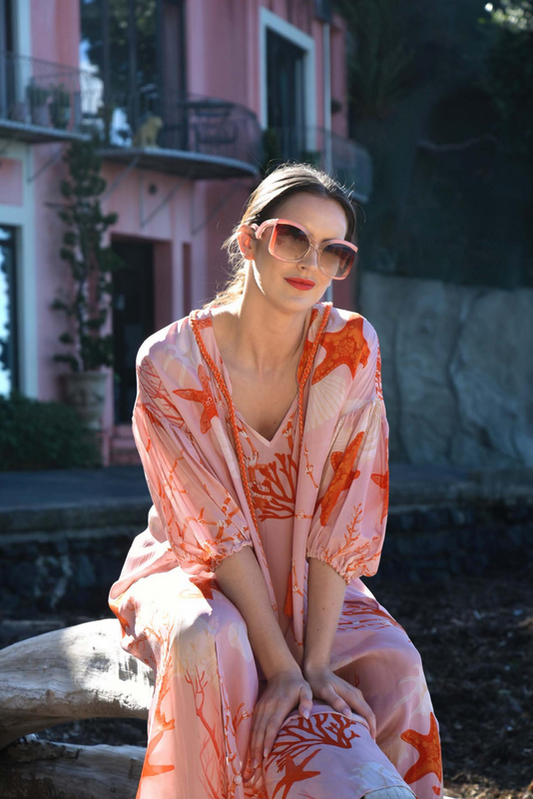 Clean Sweep Dress / Pink Shells