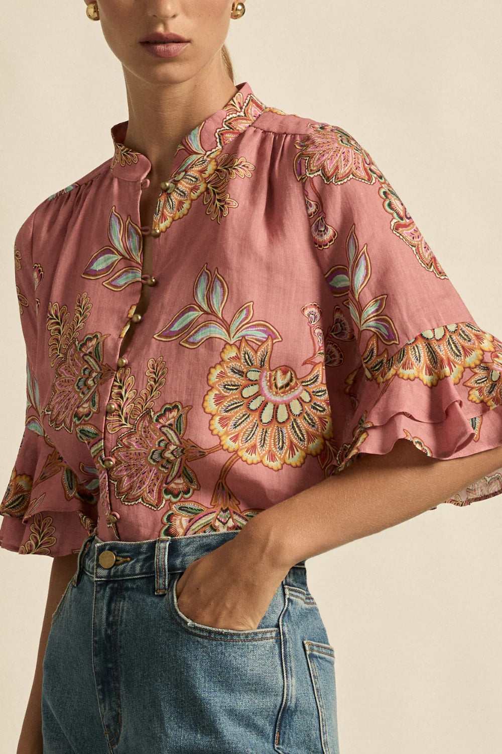 Fluctuate Top / Kgari Bloom