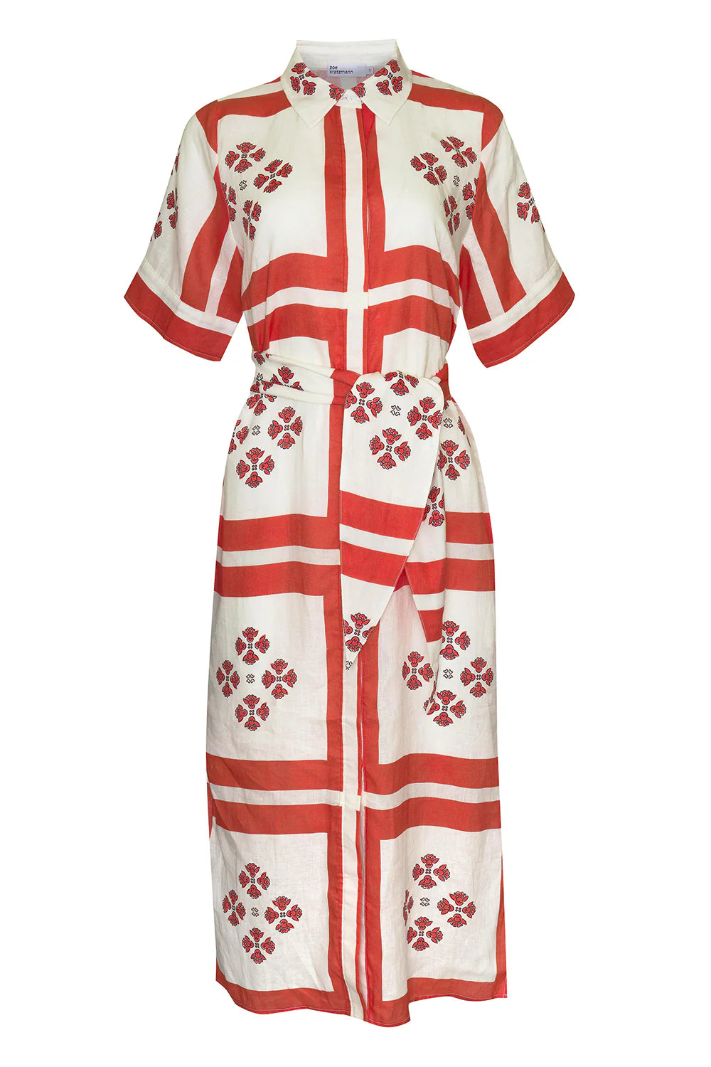 Globe Dress/Tamarillo scarf