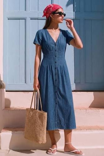 Janna Dress / Avani Wash